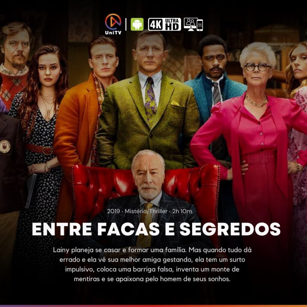 Entre Facas e Segredos no UniTV Pro